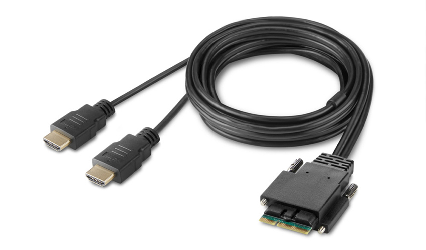 Belkin F1DN204MOD-HH-4 4-Port Dual HDMI Modular KVM Switch